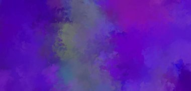 Yaratıcı soyut resim. Artistik fırça darbeleriyle donatılmış. Renkli ve canlı bir illüstrasyon. boyalı sanat.