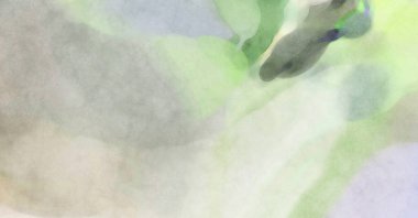 Alkol mürekkebini andıran rahatlatıcı fırça darbelerinin modern resmi. Poster, duvar sanatı, afiş, kart, kitap kapağı veya ambalaj için pastel renkli suluboya resim.