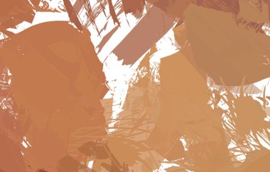 Sanatsal soyut arkaplan. Doku boyalı duvar kağıdı. Boya darbeleriyle yaratıcı bir illüstrasyon. Fırça desenli resim.