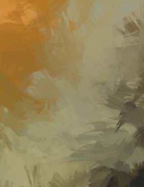 Renkli fırça darbelerinin 2D çizimi. Dekoratif desenli resim. canlı boya desenli arkaplan.