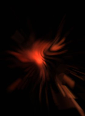 Işık parçacık izleri. Parlayan parçacıkları ve çizgileri olan ışık patlaması yıldızı. Güzel hareketli soyut ışın arkaplanı.