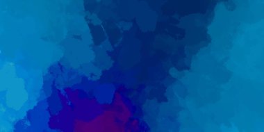 Yaratıcı bir geçmiş. Canlı fırça darbeleriyle boyanmış. Renkli desenli resim. Fırçalanmış duvar kağıdını boya.