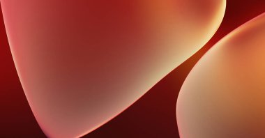 Soyut arkaplan. Değişken renk değişim dalgaları, dinamik hareketlerle. Işık dalgalarının neon renkli soyut tasarımı. Duvar kağıdı, afiş, arkaplan, kart, kitap illüstrasyonu, web sitesi.