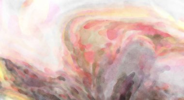 2D çizim. Sanatsal arkaplan resmi. Tablo üzerinde soyut resim. Çağdaş sanat. El yapımı resim. Renkli doku. Modern sanat eserleri. Yüzeyde suluboya fırça darbeleriyle boyama.