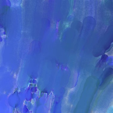 Çağdaş sanat. El işçiliğinin renkli dokusu. Modern resim. Yüzeyde suluboya vuruşlar. Sanatsal arkaplan resmi. Tablo üzerinde soyut resim. Fırça darbeleri. 