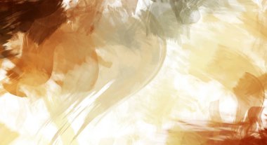 Sanatsal soyut arkaplan. Doku boyalı duvar kağıdı. Boya darbeleriyle yaratıcı bir illüstrasyon. Fırça desenli resim.