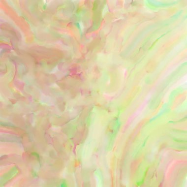 Pastel renklerde suluboya resim. Poster, duvar sanatı, afiş, kart, kitap kapağı ya da ambalaj için rahatlatıcı kompozisyonun yumuşak renkli çizimi. Modern fırça darbeleri resim.