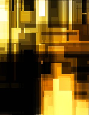 Fütürist soyut geometrik duvar kağıdı. Geometrik renkli şekiller. Dikdörtgen şekilli arka plan. Bir teknolojinin dijital illüstrasyonuName.