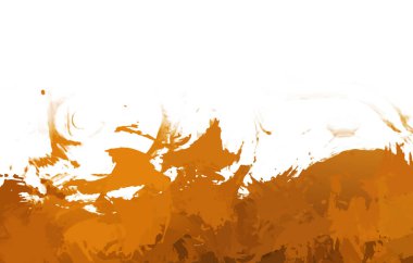 Taranmış Boyalı Soyut Arkaplan. Vahşi kaotik fırça darbeleri. Boya darbeleri. 2D İllüstrasyon. Fırça darbeli resim. 