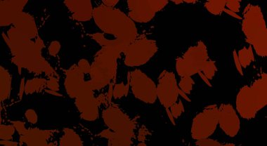 Canlı fırça darbeleriyle boyanmış. Renkli desenli resim. Fırçalanmış duvar kağıdını boya.