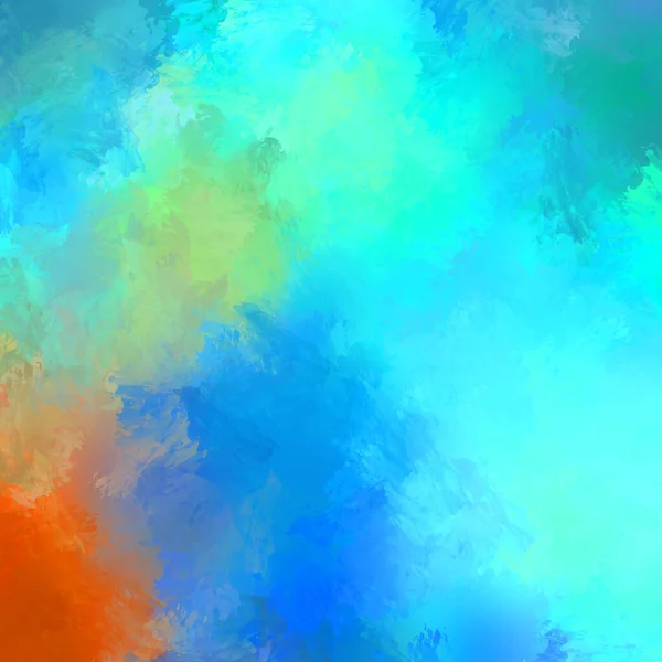 Boya darbeleri. 2D İllüstrasyon. Taranmış Boyalı Soyut Arkaplan. Fırça darbesi ile boyanmış. Modern sanat.