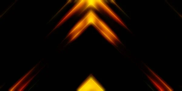 Abstract Stralende Geometrische Lichten Achtergrond Fractale Symmetrische Grafische Illustratie Intersecterende — Stockfoto