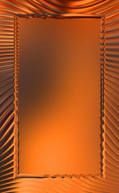 Soyut çerçeveli arkaplan. Renkli, canlı, dalgalı bir duvar kağıdı. Merkezi çerçeveli yaratıcı grafik 2d çizim. Dinamik şekilli modaya uygun sıvı örtüsü.