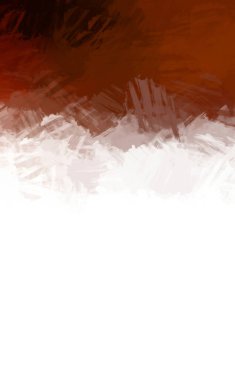 Modern sanat. Taranmış Boyalı Soyut Arkaplan. Fırça darbesi ile boyanmış. Boya darbeleri. 2B Görüntü.