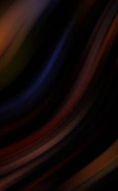 Siyah arka planda renkli düz çizgiler. Sıvı ve sıvı renkli dalgalar karanlıkta akıyor. Duvar kağıdı, afiş, arkaplan, kart, kitap, kapak, poster, afiş, broşür