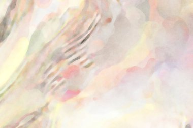 El yapımı sürreal soyut desenli suluboya. Modern sanatsal resim. 2D çizim. Arkaplan boyası karışımı. Yaratıcı duvar sanatı. Çağdaş sanat