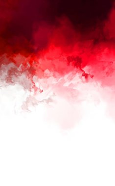 Renkli fırça darbelerinin 2D çizimi. Dekoratif desenli resim. canlı boya desenli arkaplan.