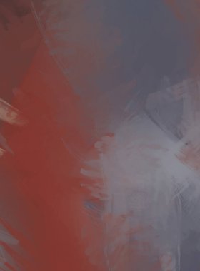 Renkli fırça darbelerinin 2D çizimi. Dekoratif desenli resim. canlı boya desenli arkaplan.