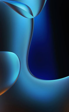 Soyut arkaplan. Değişken renk değişim dalgaları, dinamik hareketlerle. Işık dalgalarının neon renkli soyut tasarımı. Duvar kağıdı, afiş, arkaplan, kart, kitap illüstrasyonu, web sitesi.