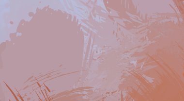 Fırça darbesi ile boyanmış. Sanatsal canlılık ve renkli duvar kâğıdı. Kaotik resim. Taranmış Boyalı Soyut Arkaplan. 