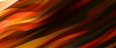 Soyut arkaplan. Renkli dalgalı tasarım duvar kağıdı. yaratıcı grafik 2D çizim. Dinamik şekilli modaya uygun sıvı örtüsü.