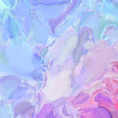 Çağdaş sanat. El işçiliğinin renkli dokusu. Modern resim. Yüzeyde suluboya vuruşlar. Sanatsal arkaplan resmi. Tablo üzerinde soyut resim. Fırça darbeleri. 