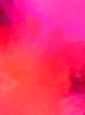 Renkli fırça darbelerinin 2D çizimi. Dekoratif desenli resim. canlı boya desenli arkaplan.