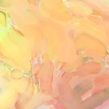 Çağdaş sanat. El işçiliğinin renkli dokusu. Modern resim. Yüzeyde suluboya vuruşlar. Sanatsal arkaplan resmi. Tablo üzerinde soyut resim. Fırça darbeleri. 