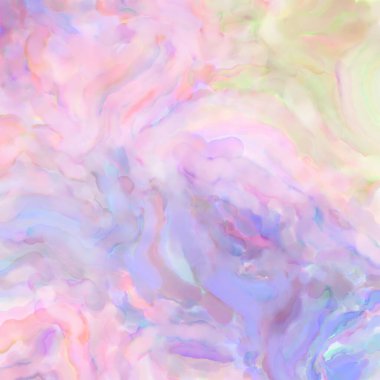 Soyut doku. Yüzeyde etkileyici el yapımı suluboya. Suluboya fırça darbeleri. Modern sanat. Çok renkli arkaplan. Çağdaş duvar sanatı. Renkli bir fon. 2d illüstrasyon.