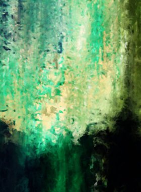 Modern sanat. Renkli çağdaş sanat eserleri. Renkli boya darbeleri. Soyut arkaplanda fırça darbeleri. Fırça boyası. Eşsiz duvar sanatı.