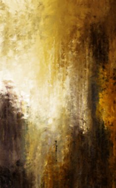 Modern sanat. Renkli çağdaş sanat eserleri. Renkli boya darbeleri. Soyut arkaplanda fırça darbeleri. Fırça boyası. Eşsiz duvar sanatı.