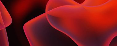 Soyut arkaplan. Değişken renk değişim dalgaları, dinamik hareketlerle. Işık dalgalarının neon renkli soyut tasarımı. Duvar kağıdı, afiş, arkaplan, kart, kitap illüstrasyonu, web sitesi.