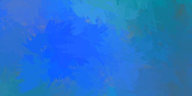 Yaratıcı soyut resim. Artistik fırça darbeleriyle donatılmış. Renkli ve canlı bir illüstrasyon. boyalı sanat.