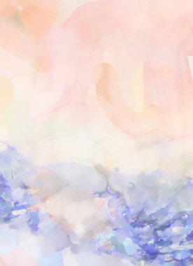 Taranmış Boyalı Soyut Arkaplan. Fırça darbesi ile boyanmış. Boya darbeleri. 2B Görüntü.