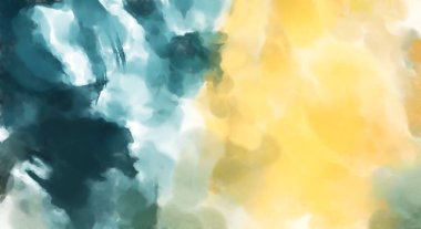 El yapımı sürreal soyut desenli suluboya. Modern sanatsal resim. 2D çizim. Arkaplan boyası karışımı. Yaratıcı duvar sanatı. Çağdaş sanat