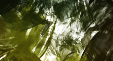 Sanatsal soyut arkaplan. Doku boyalı duvar kağıdı. Boya darbeleriyle yaratıcı bir illüstrasyon. Fırça desenli resim.