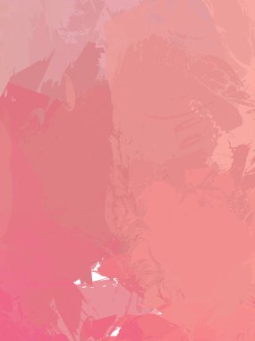 Renkli fırça darbelerinin 2B çizimi. Dekoratif doku resmi. Canlı boya desenli arka plan. Kaotik fırça darbeleri resim.