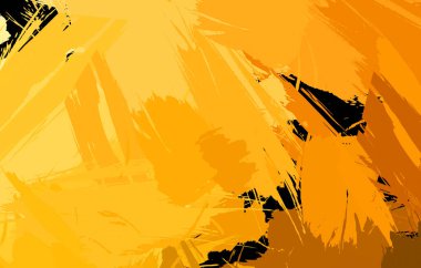 Sanatsal soyut arkaplan. Doku boyalı duvar kağıdı. Boya darbeleriyle yaratıcı bir illüstrasyon. Fırça desenli resim.