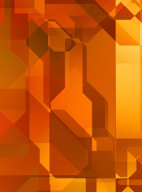 Renkli ve canlı geometrik şekiller katmanları var. Bir teknoloji planının dijital illüstrasyonu. Gelecekçi tasarım şablonu.