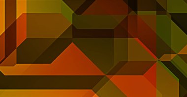 Üçgen arka planda üst üste dizayn ediliyor. Soyut geometrik duvar kağıdı. Geometrik renkli üçgen şekiller.