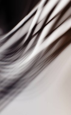 Soyut, enerjik bir arkaplan. Renkli, dalgalı duvar kâğıdı. Grafik çizimi. Üst üste gelen yumuşak dalgalı çizgiler.