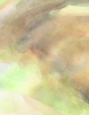 2D çizim. Sanatsal arkaplan resmi. Tablo üzerinde soyut resim. Çağdaş sanat. El yapımı resim. Renkli doku. Modern sanat eserleri. Yüzeyde suluboya fırça darbeleriyle boyama.