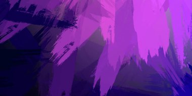 Duvar sanatı Eşsiz ve yaratıcı illüstrasyon. Fırça darbesi ile boyanmış. Renkli fırça darbelerinin soyut arkaplanı. Fırçalanmış canlı duvar kâğıdı. Boyalı sanatsal yaratım.