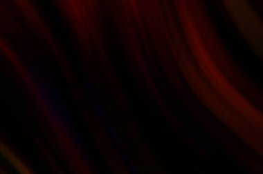 Siyah arka planda renkli düz çizgiler. Sıvı ve sıvı renkli dalgalar karanlıkta akıyor. Duvar kağıdı, afiş, arkaplan, kart, kitap, kapak, poster, afiş, broşür