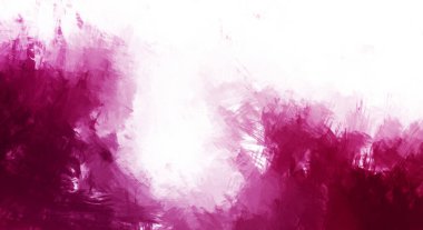 Canlı fırça darbeleriyle boyanmış. Renkli desenli resim. Fırçalanmış duvar kağıdını boya.