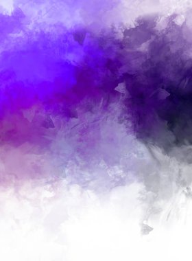 Renkli fırça darbelerinin 2D çizimi. Dekoratif desenli resim. canlı boya desenli arkaplan.