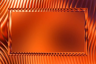 Soyut çerçeveli arkaplan. Renkli, canlı, dalgalı bir duvar kağıdı. Merkezi çerçeveli yaratıcı grafik 2d çizim. Dinamik şekilli modaya uygun sıvı örtüsü.