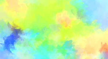 Renkli fırça darbelerinin soyut arkaplanı. fırçalanmış canlı duvar kağıdı. resmedilmiş sanat eseri. Eşsiz ve yaratıcı illüstrasyon.