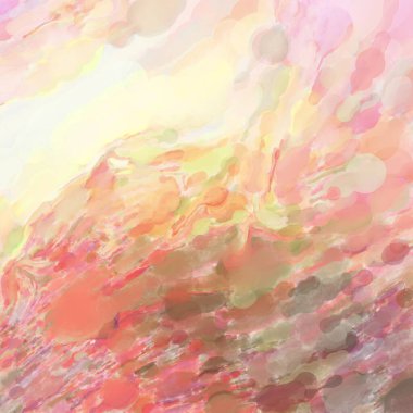 El yapımı sürreal soyut desenli suluboya. Modern sanatsal resim. 2D çizim. Arkaplan boyası karışımı. Yaratıcı duvar sanatı. Çağdaş sanat.