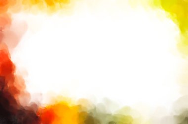 Yüzeyde suluboya vuruşlar. Sanatsal arkaplan resmi. Tablo üzerinde soyut resim. Fırça darbeleri. Çağdaş sanat. El işçiliğinin renkli dokusu. Modern resim.